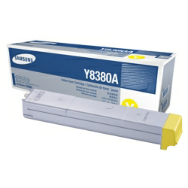 Laserový toner Samsung CLX-Y8380A (SU627A) yellow (žltá) - originálny