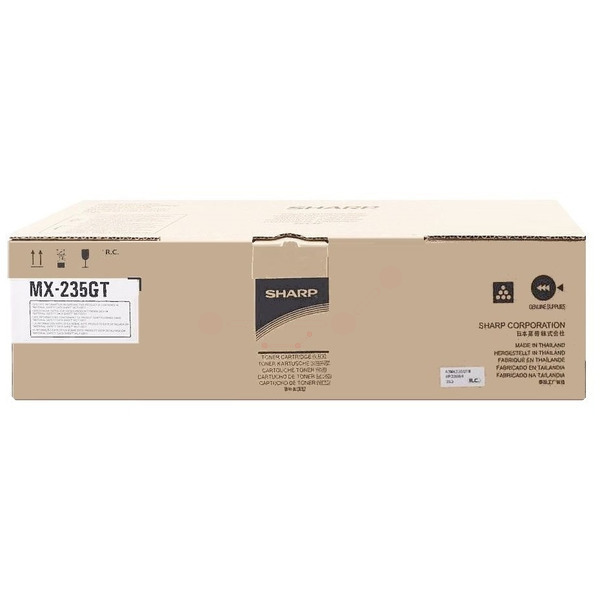 Laserový toner Sharp AR-5600/MX-M 180-232 (MX-235GT) black (čierna) - originálny