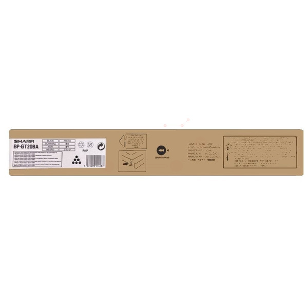 Laserový toner Sharp BP-10 C 20/BP-22 C 25 (BPGT20BB) black (čierna) - originálny