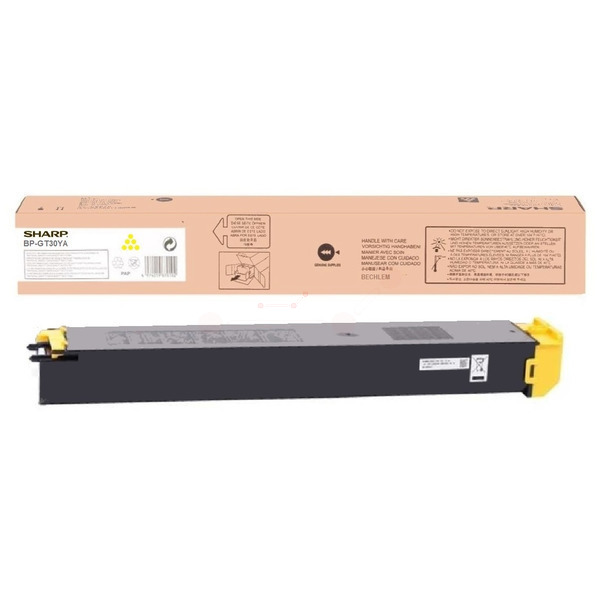 Laserový toner Sharp BP-30 C 25 (BP-GT30YA) yellow (žltá) - originálny