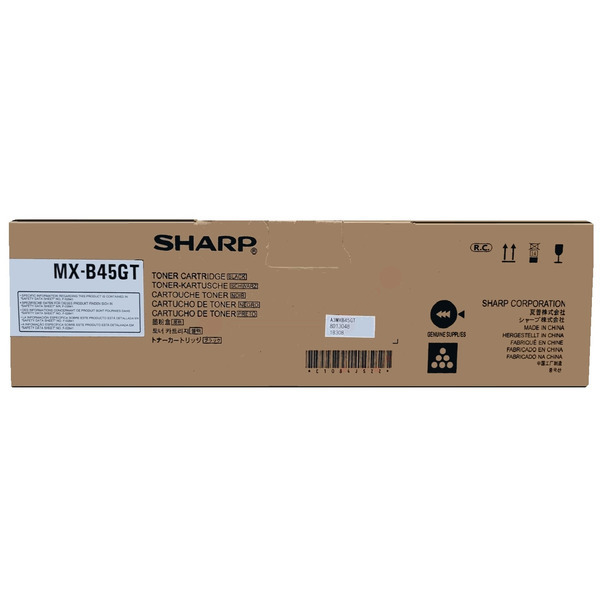 Laserový toner Sharp MX-B 350/450 (MX-B45GT) black (čierna) - originálny