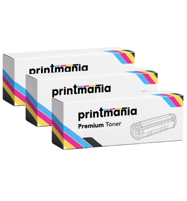Multipack tonerov HP 3x 36A (CB436A) black (čierna) - premium