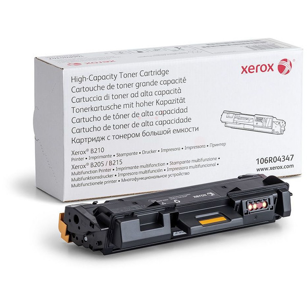 Laserový toner Xerox B205 (106R04348) black (čierna) - originálny