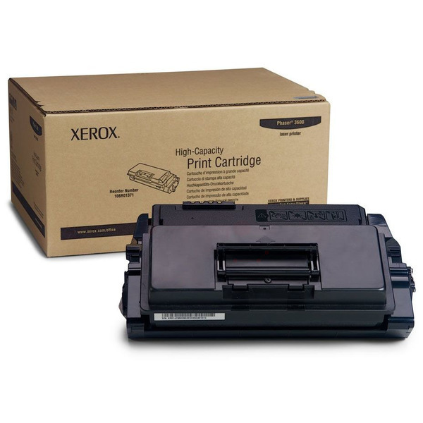 Laserový toner Xerox Phaser 3600 (106R01372) black (čierna) - originálny