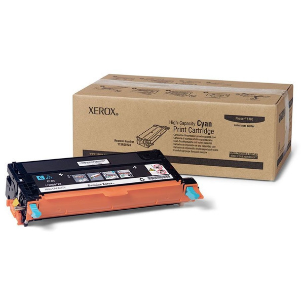 Laserový toner Xerox Phaser 6180 (113R00723) cyan (azúrová) - originálny
