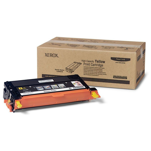 Laserový toner Xerox Phaser 6180 (113R00725) yellow (žltá) - originálny
