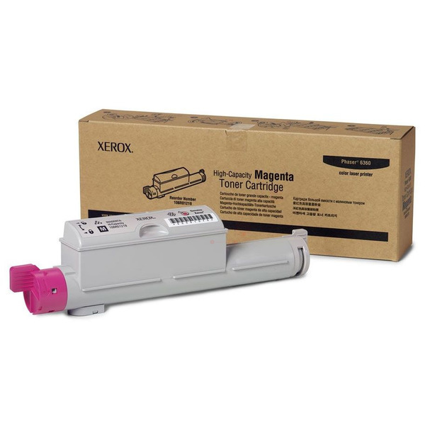Laserový toner Xerox Phaser 6360 (106R01219) magenta (purpurová) - originálny