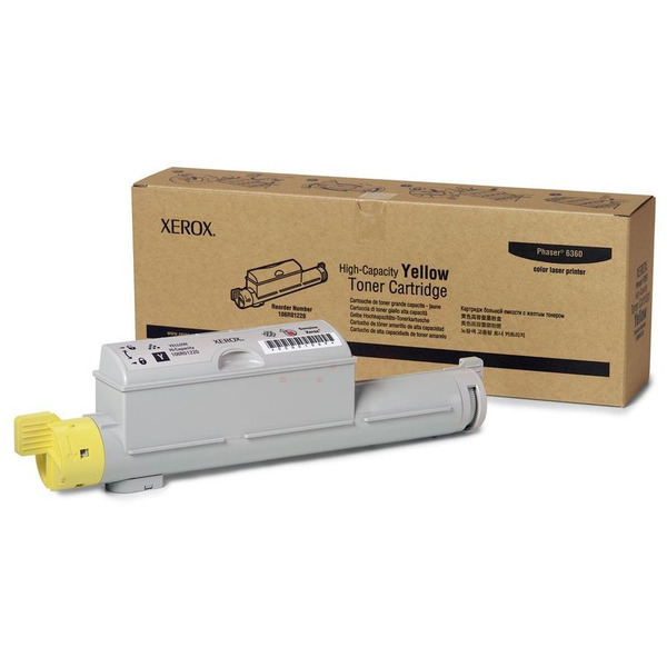 Laserový toner Xerox Phaser 6360 (106R01220) yellow (žltá) - originálny