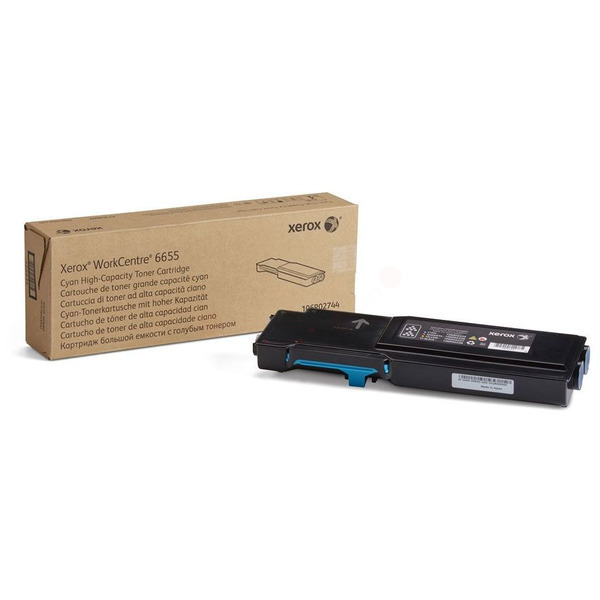 Laserový toner Xerox WC/WorkCentre 6655 (106R02752) cyan (azúrová) - originálny