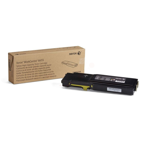 Laserový toner Xerox WC/WorkCentre 6655 (106R02754) yellow (žltá) - originálny