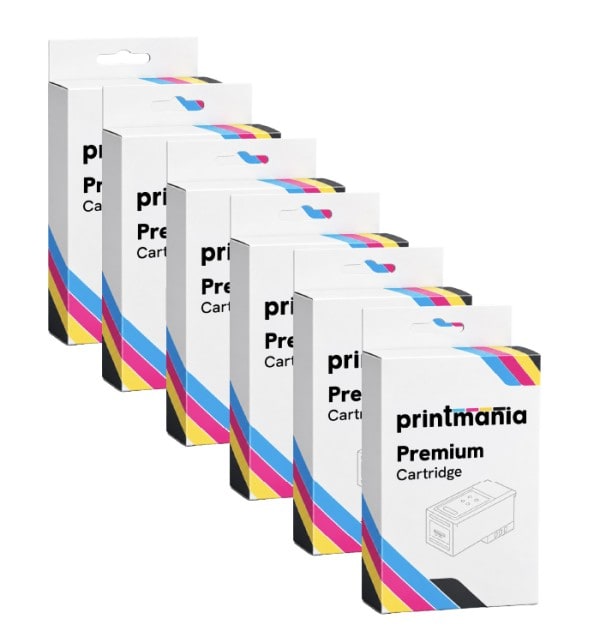 Multipack cartridgov Canon 2x PGI-525 + CLI-526 (4529B001 + 4540B001/4541B001/4542B001/4543B001) C/M/Y/K (čierna + farebná) - premium